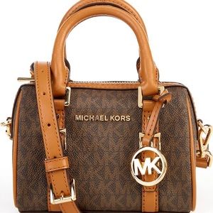 Michael Kors Signature Bedford XS Duffle Crossbody